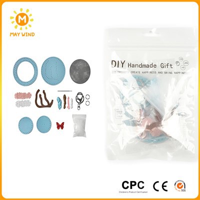 DIY zrkadlová kľúčenka